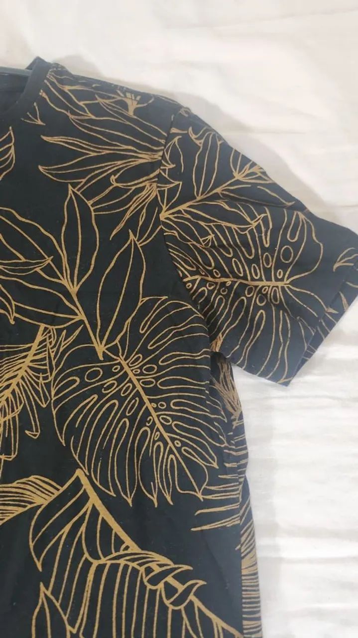 Camisa Preta/Dourado  - Foto 2