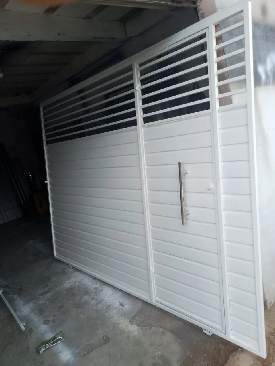 Portão novo galvanizado  - Foto 4