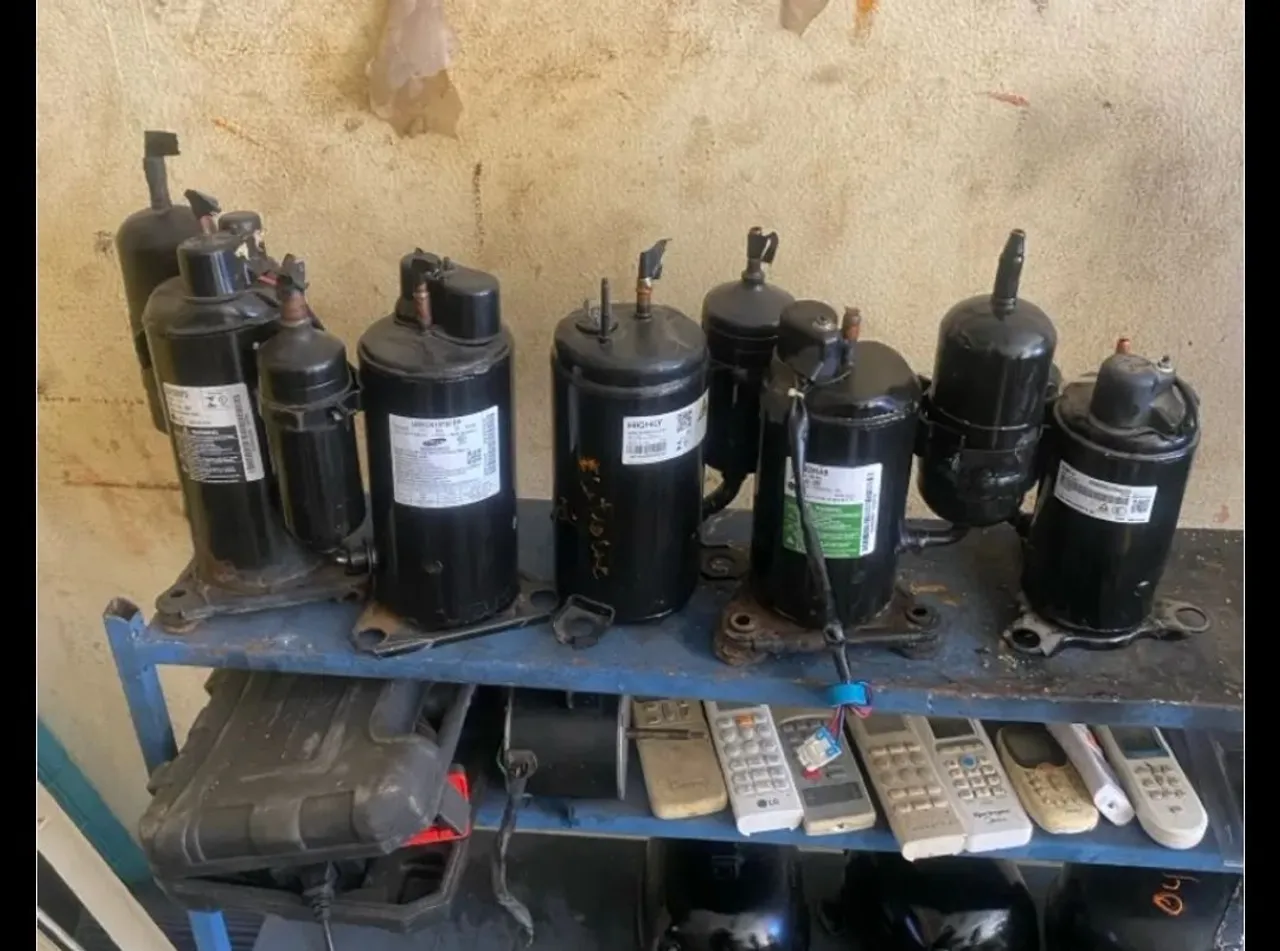 "compressores de ar comprimido" - Ar-condicionados no Brasil