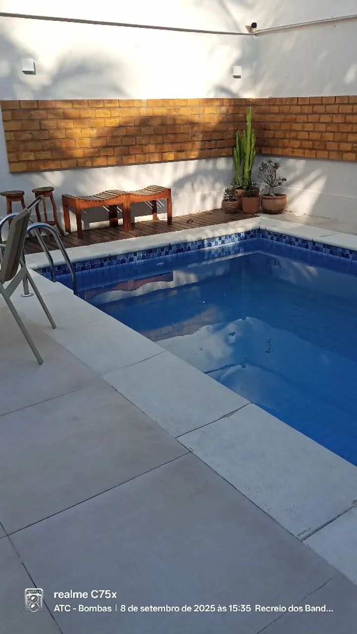 Manutenção em bomba de piscina 