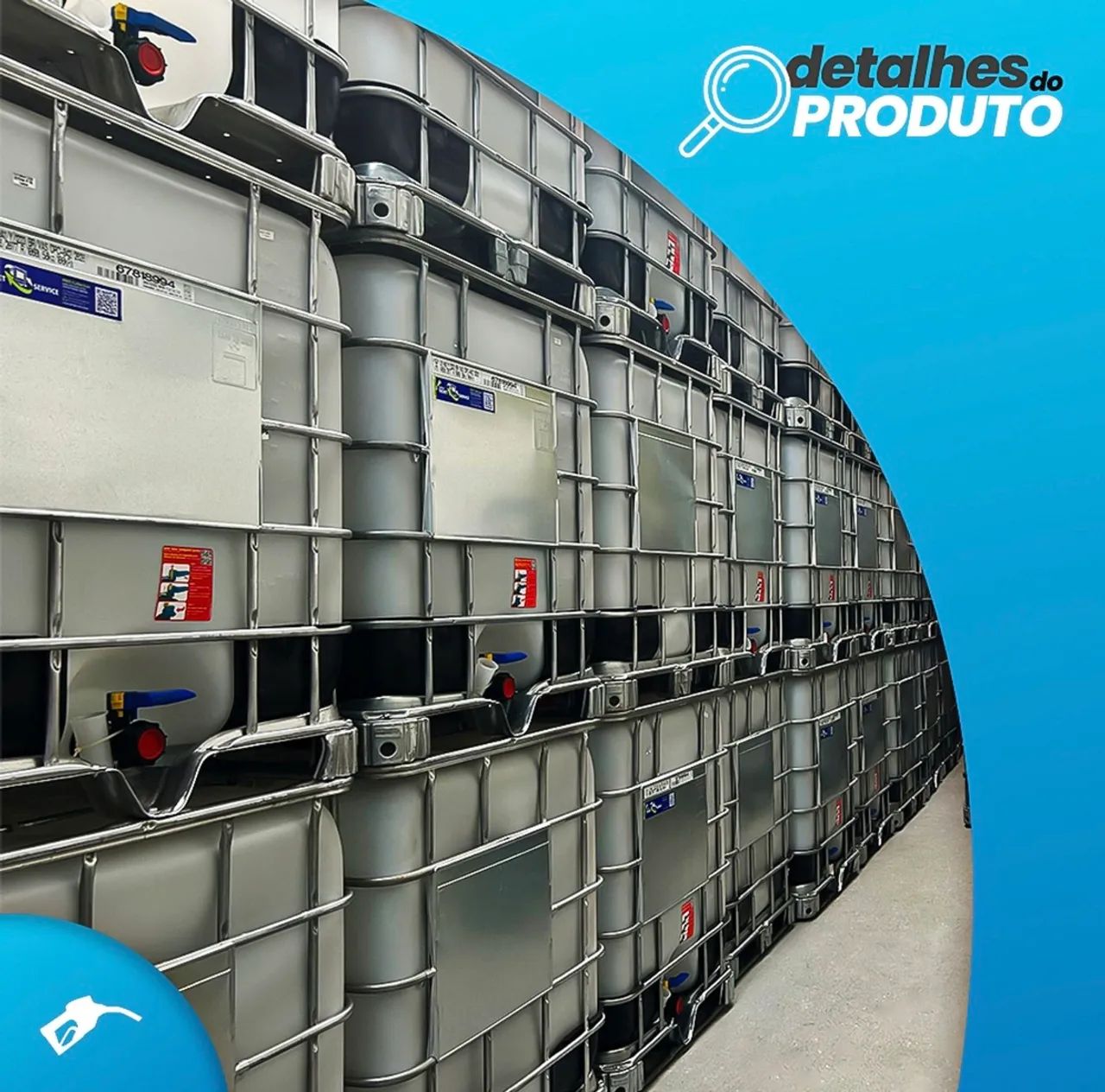 Tanque IBC 1000 Litros Novo - Foto 2
