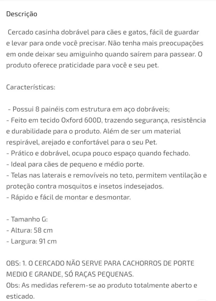 Cercado para cães - Azul e branco - Foto 2