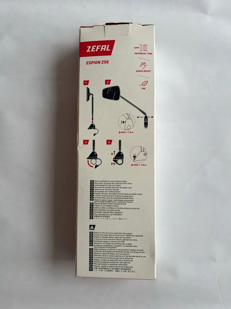Espelho de bicicleta Zefal Espion Z56 - Foto 3