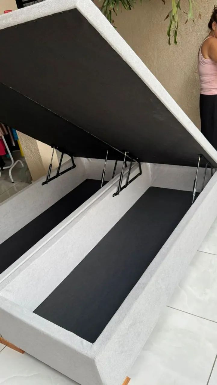 Box bau Queen Size - Entrega grátis  - Foto 2