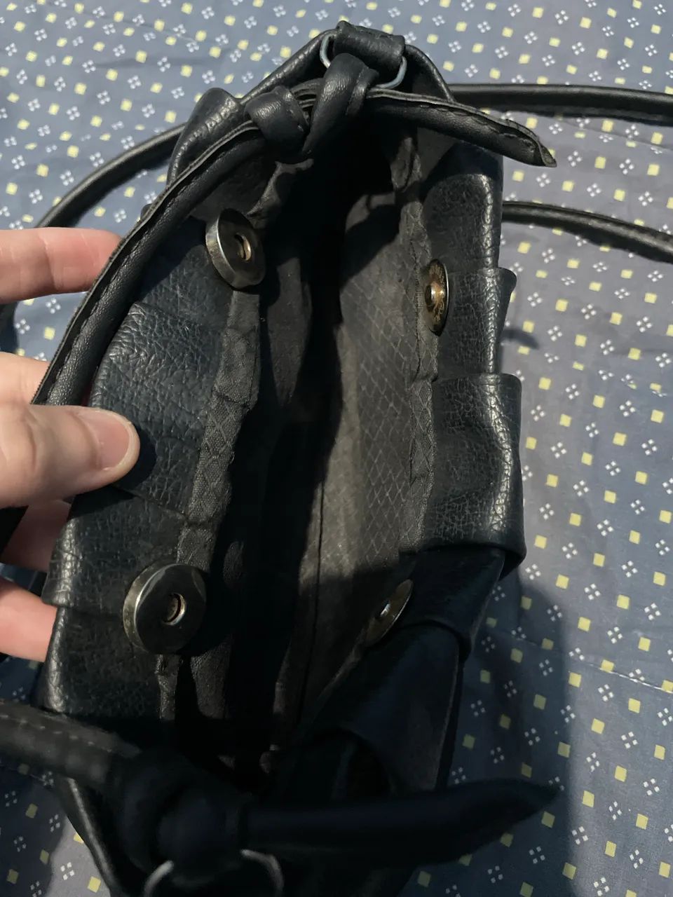 Bolsa de alça preta  - Foto 4
