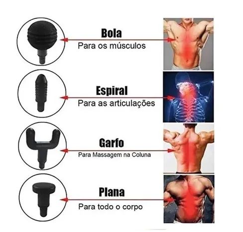 Pistola Massageadora Nova - pague só na entrega - Foto 4