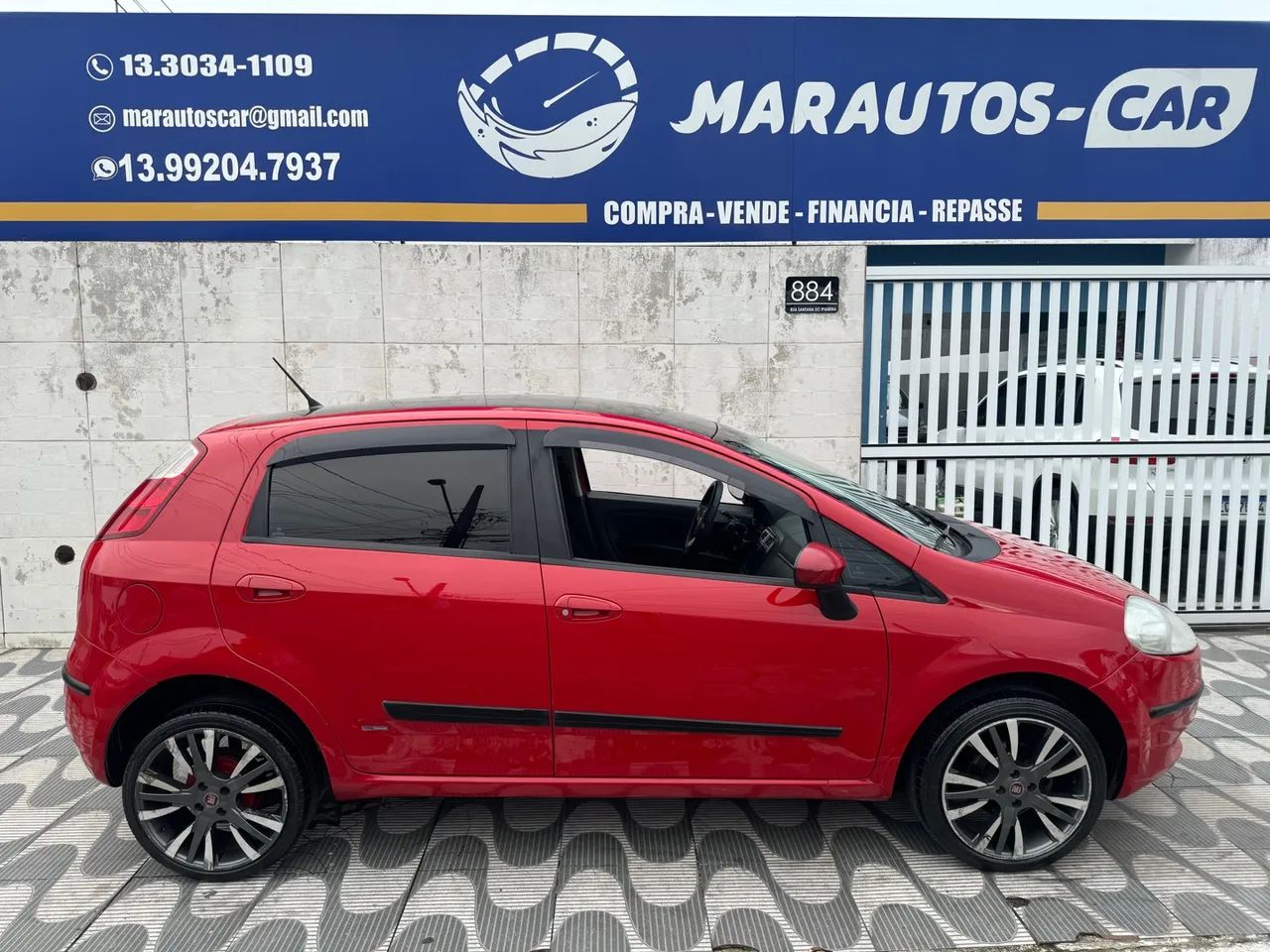 FIAT PUNTO ATTRACTIVE 1.4 FLEX 2011 COMPLETO FINANCIO EM ATE 48X - Foto 2