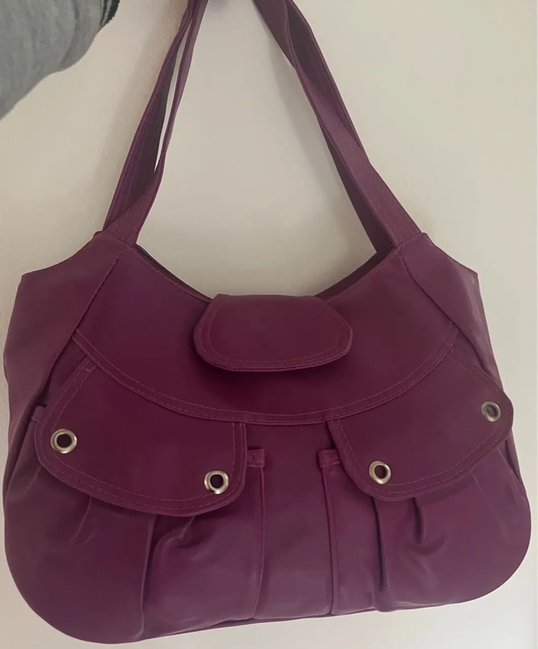 Bolsa de ombro roxa - Foto 2