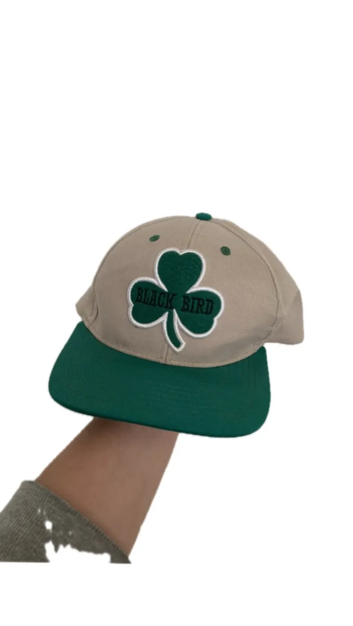 Boné Black Bird Shamrock Verde