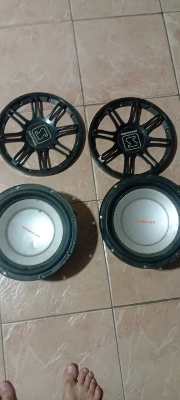 Subwoofer Selenium 12 Polegadas + Grades