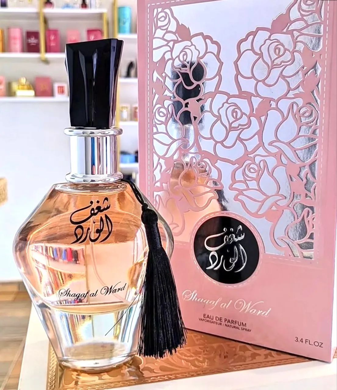 PERFUME ARÁBE SHAGAF AL WARD - 100 ml - Foto 2