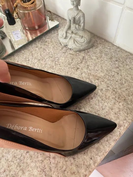 Salto alto preto - Foto 4