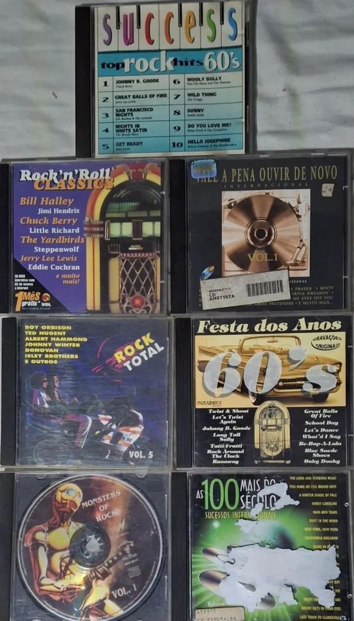 CDs de Rock Nacional e Pop internacional  - Foto 4