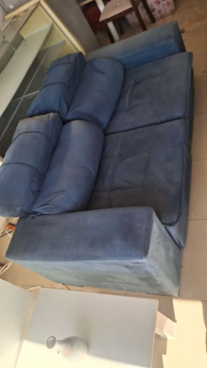 SOFÁ RETRATIL E RECLINAVEL SEMI-NOVO - Foto 3