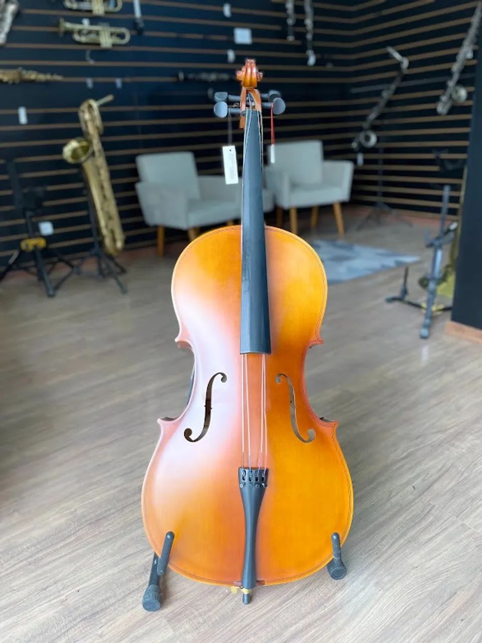 Violoncelo Schieffer 4/4 NOVO #SCHLO4/4-003E 