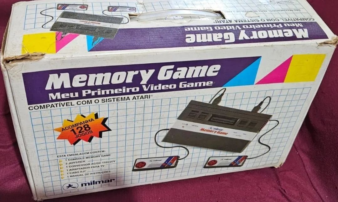 Console Atari Milmar Memory Game - Jogo de Memória . 
