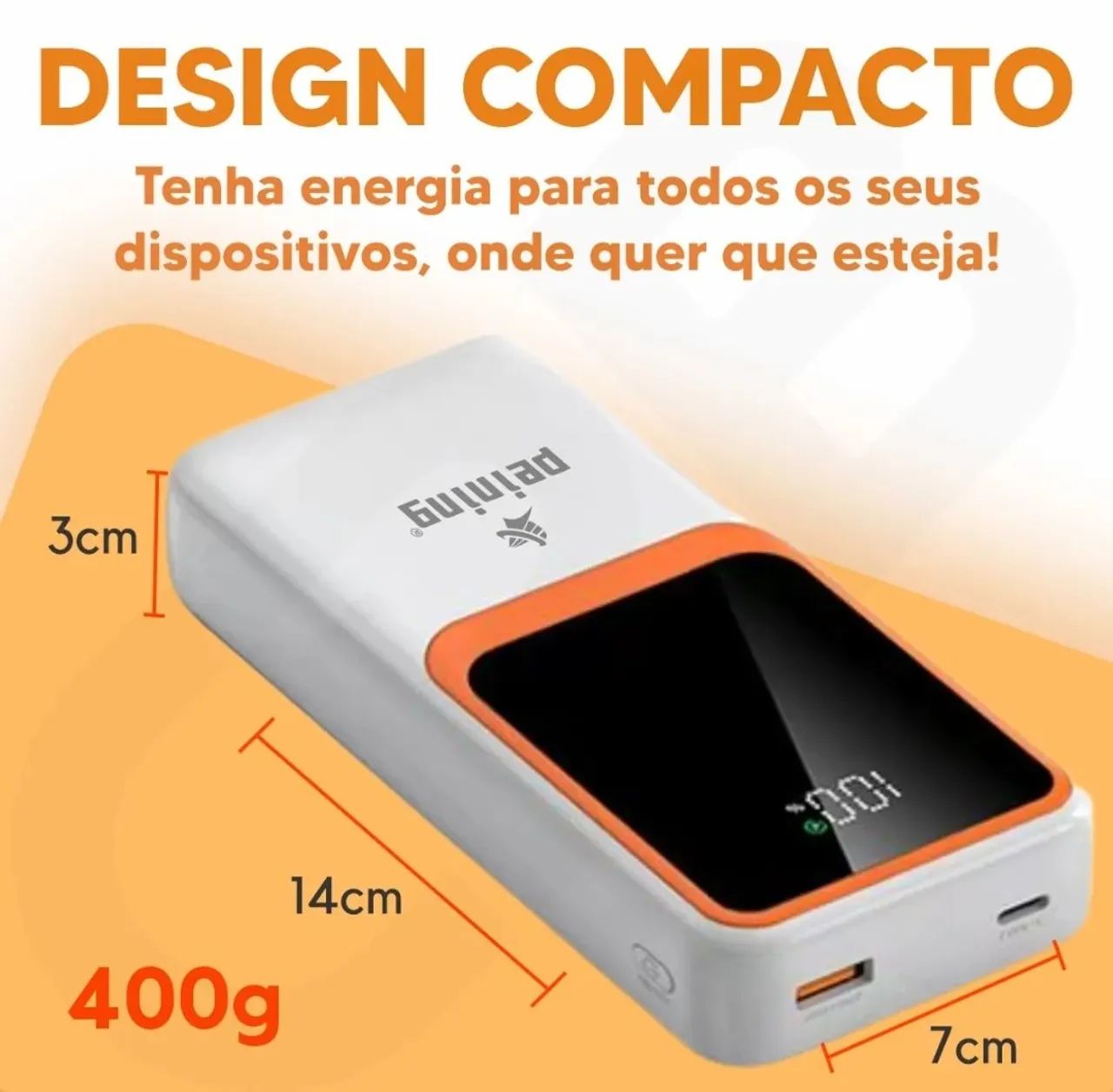 Power bank Peining 20.000 mah , 22.5W - Foto 2