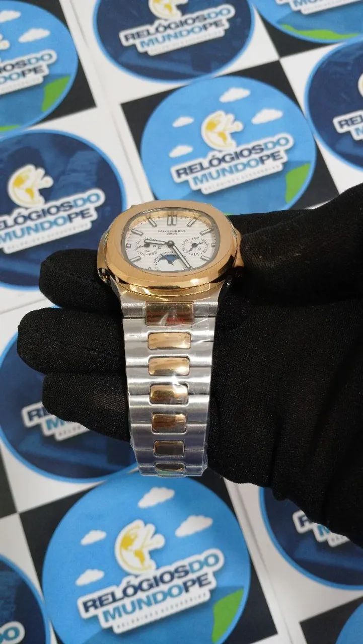 Relógio PATEK NAUTILUS FASES DA LUA  - Foto 4