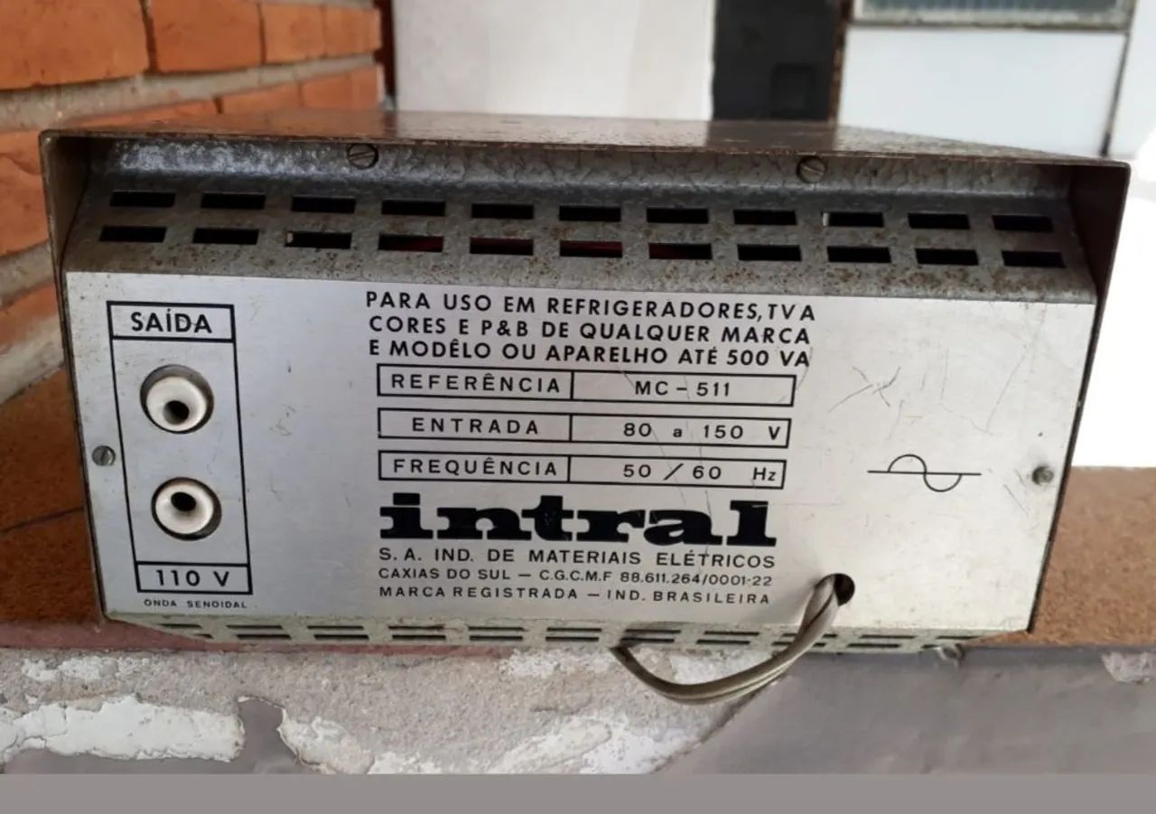 Estabilizador Automático Intral MC-51 FAVOR LER A DESCRIÇÃO!1 - Foto 4