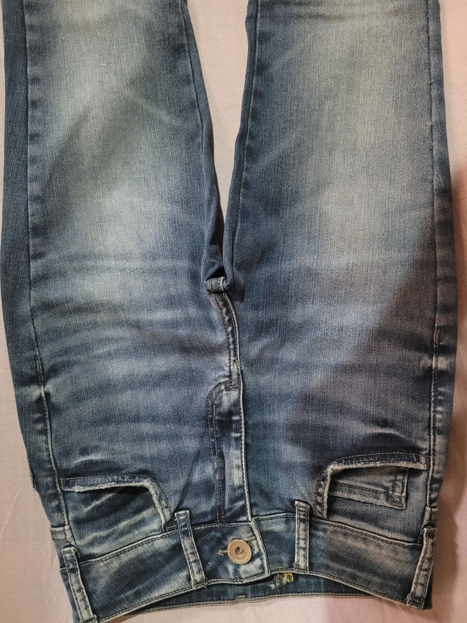 Calça Jeans Skinny Azul