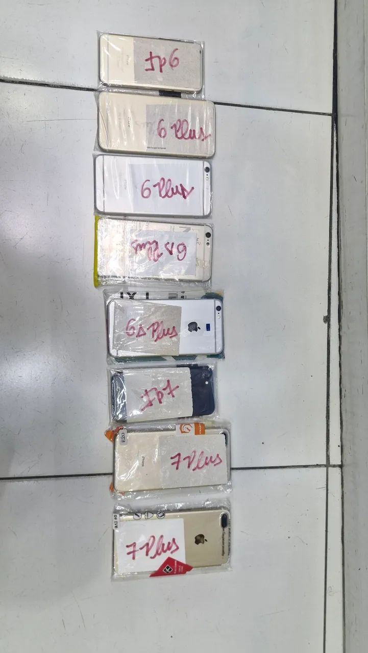 Carcaças de iPhones 6 - 6s -6s Plus - 7 - 7 Plus 