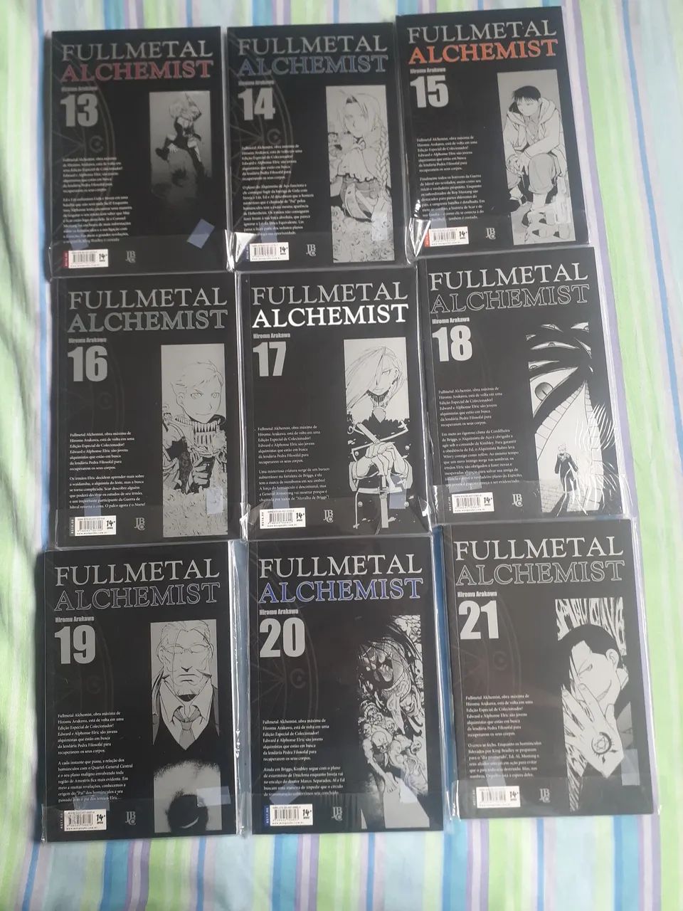 Mangás dos Alchmistas mais famosos Volumes 13 a 21 - Foto 5