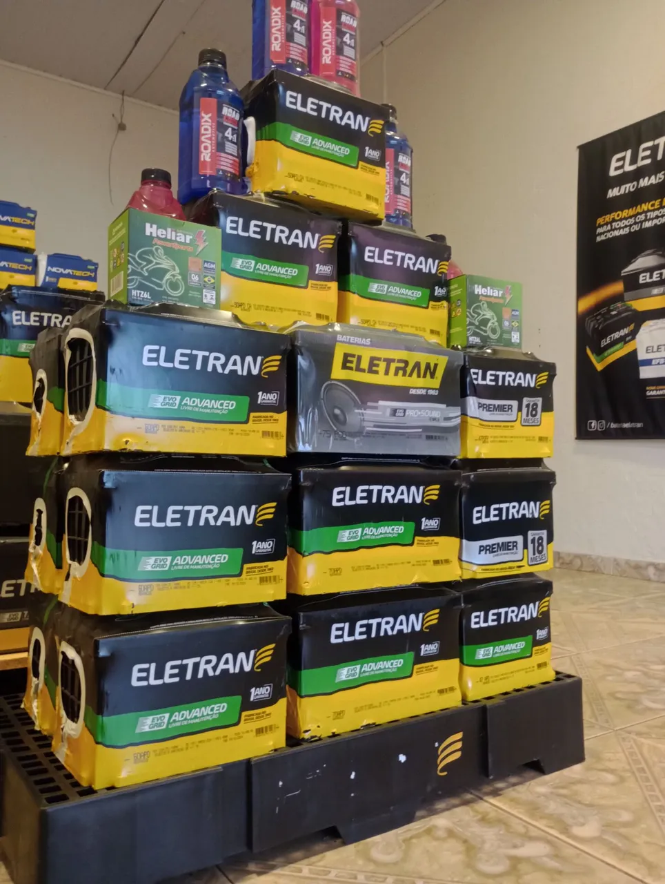 Bateria Eletran - 1 ano de garantia - Entrega rápida!