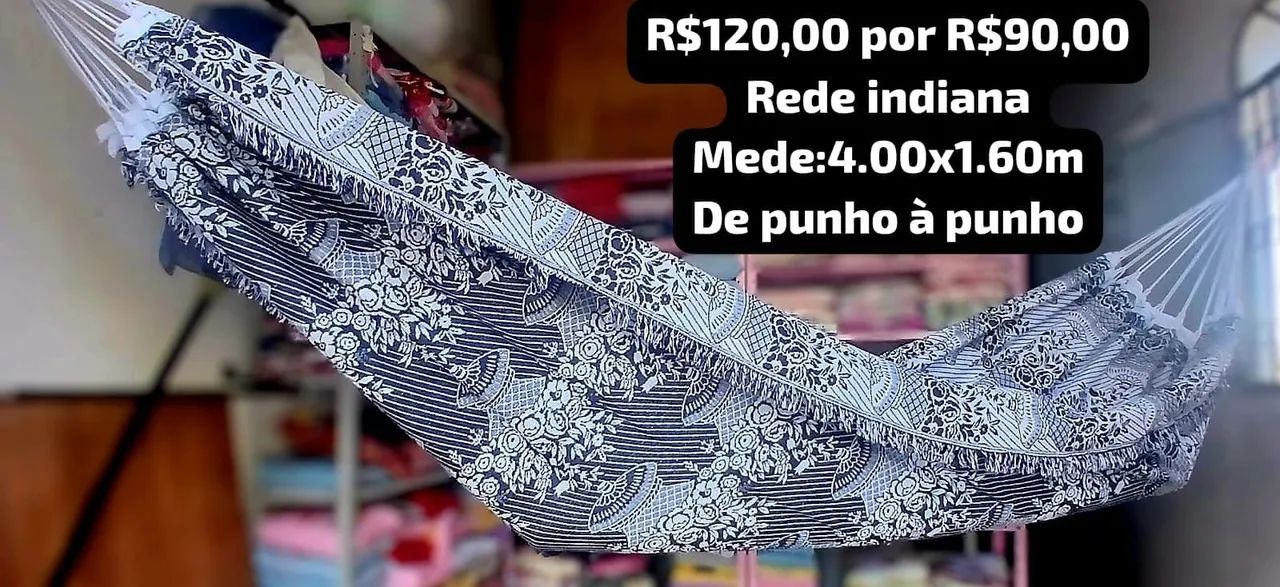 Redes indianas R$90,00