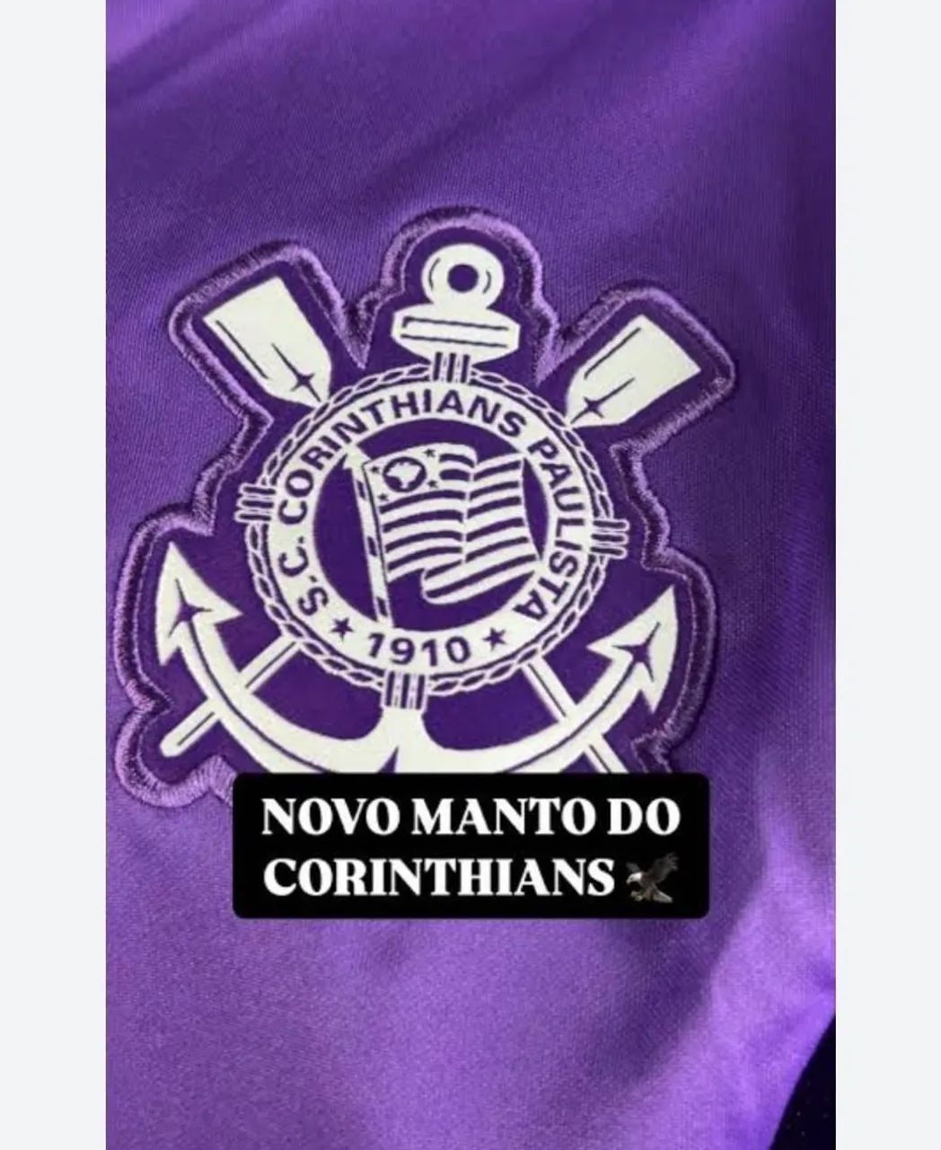 Camisa Corinthians 2025 - Roxa - Foto 3
