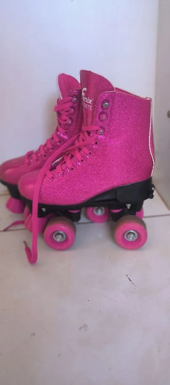 Patins Rosa Fenix Sports - Foto 2