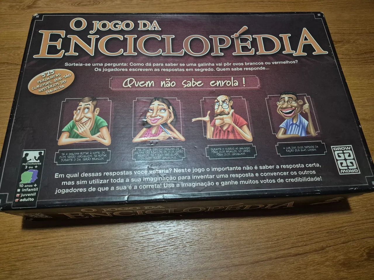 O Jogo da Enciclopédia Grow