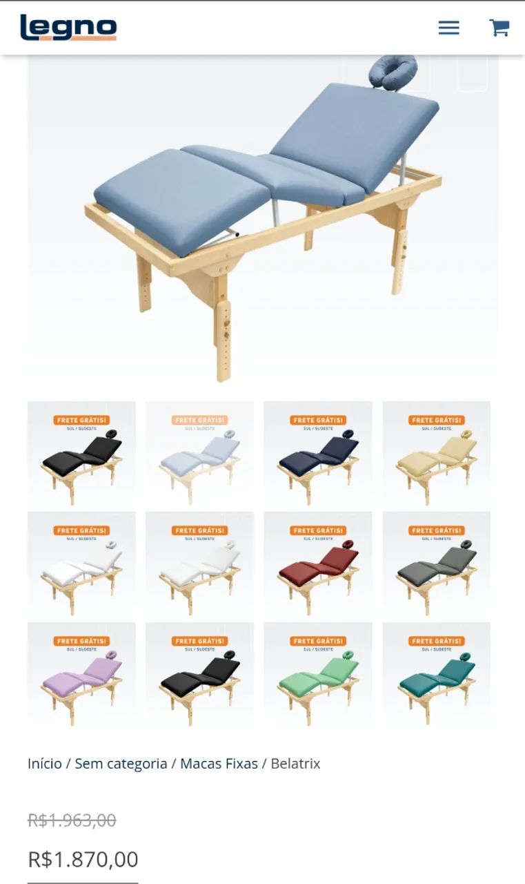 Maca Profissional Fixa - Articulável (Legno) - Estado de Nova - Foto 6