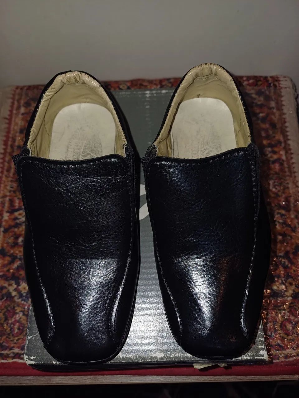Sapatos Sticc de couro ecológico infantil