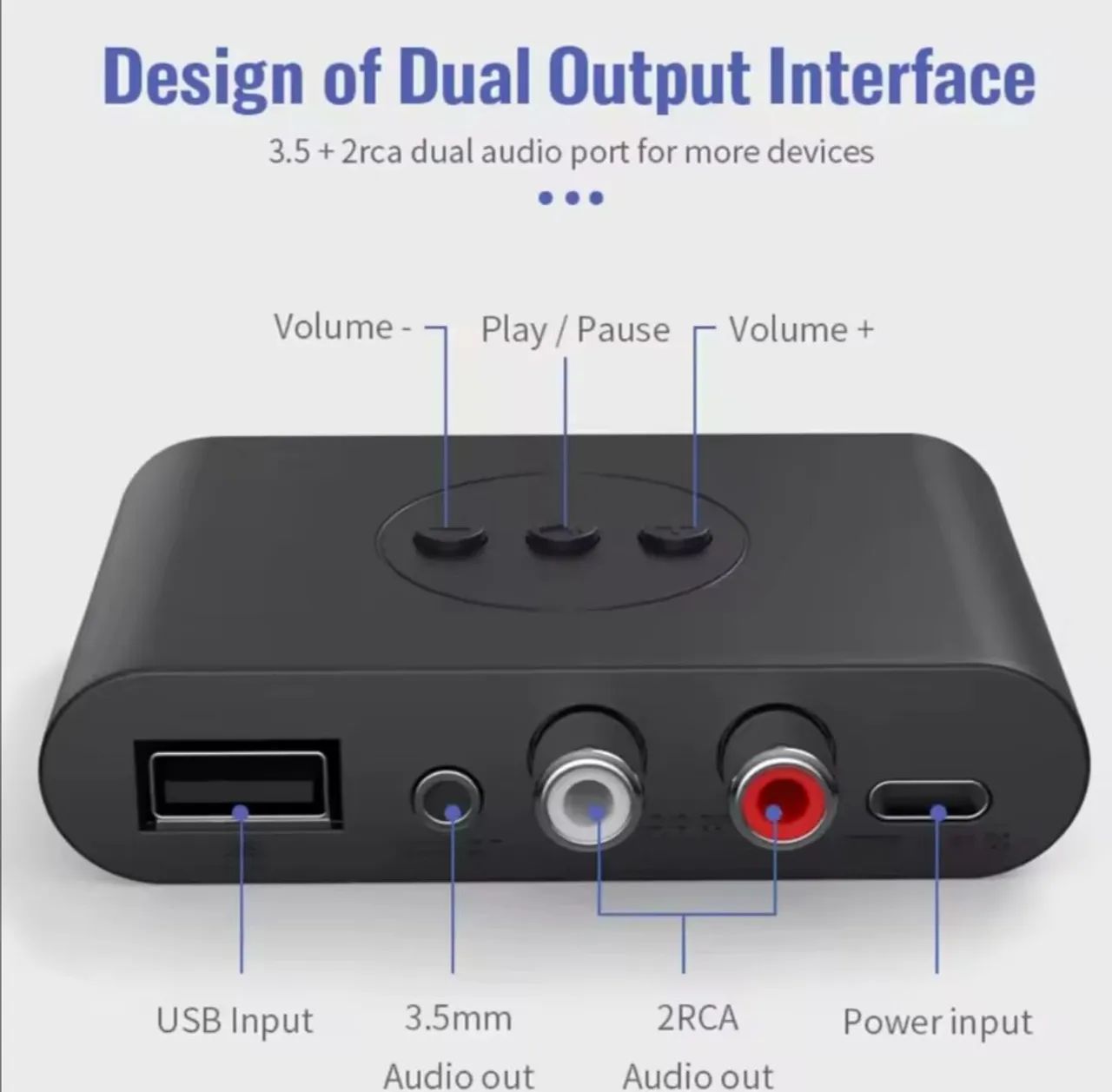 Adaptador Bluetooth Receptor/Transmissor de Áudio - Foto 5