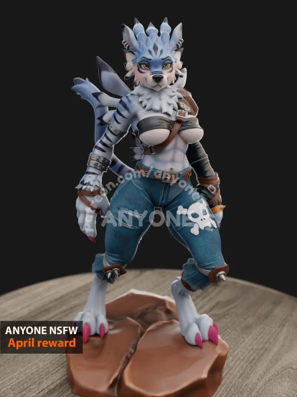 Figura de ação de furry