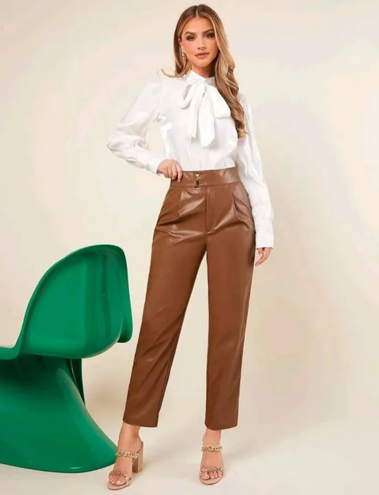 Calça marrom shein nova