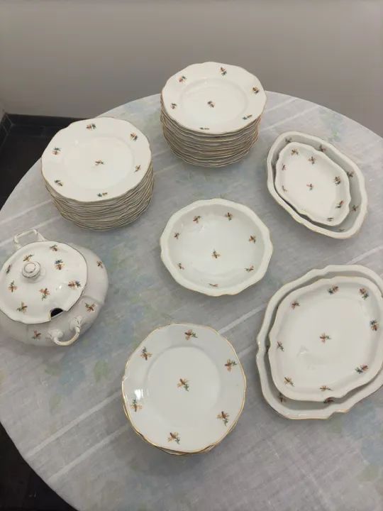 Jogo de Louça em Porcelana Mauá 41 peças  - Foto 5