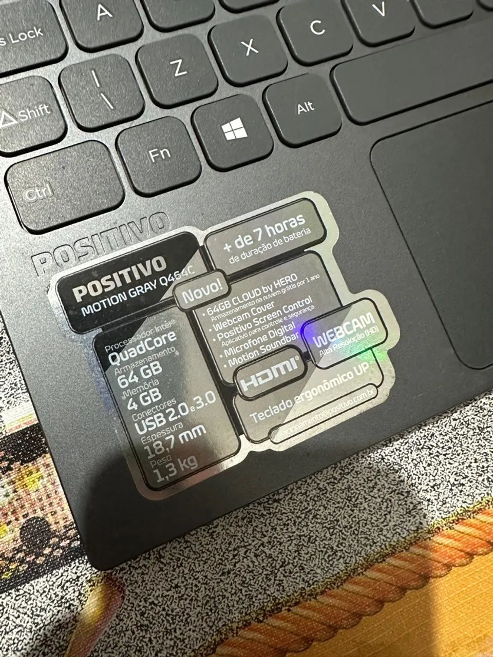 Notebook Positivo - Tela de 14 polegadas - Foto 5