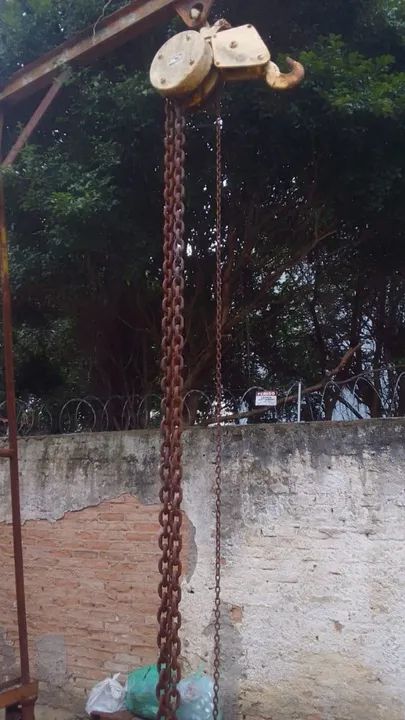 Pórtico móvel com talha 5 ton - Foto 5