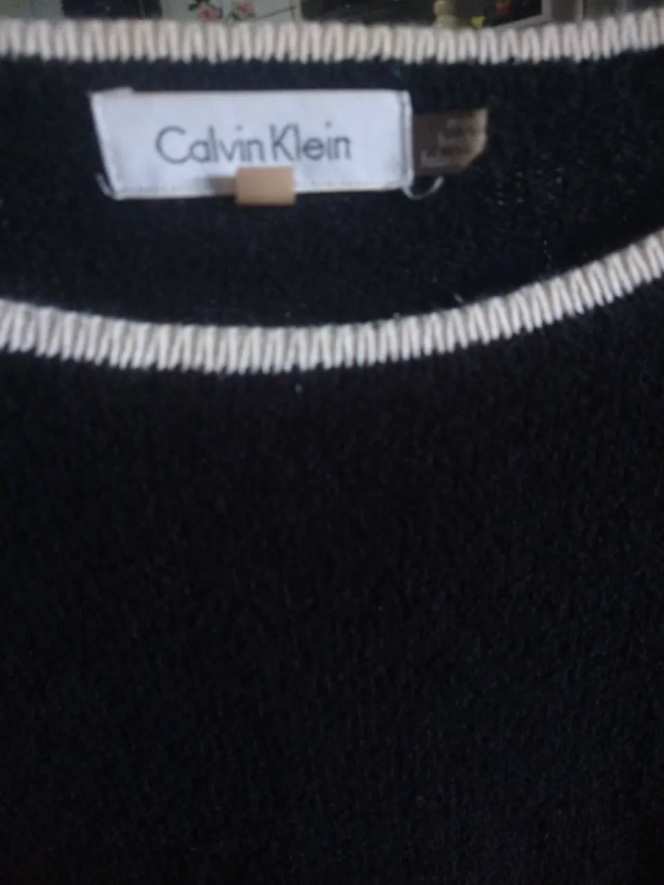 Suéter Calvin Klein Preto Tam xs