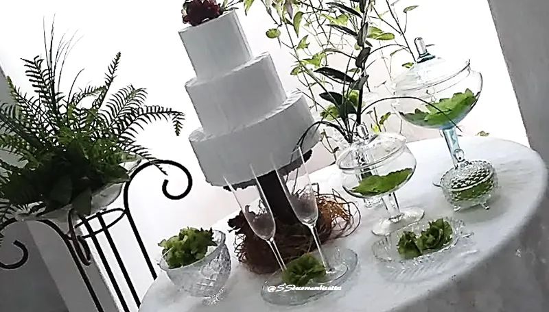 ____DECORAÇÕES DE FESTAS____ACOMPANHA (FLORES NATURAIS OU DECOR PERMANENTE))____ - Foto 2