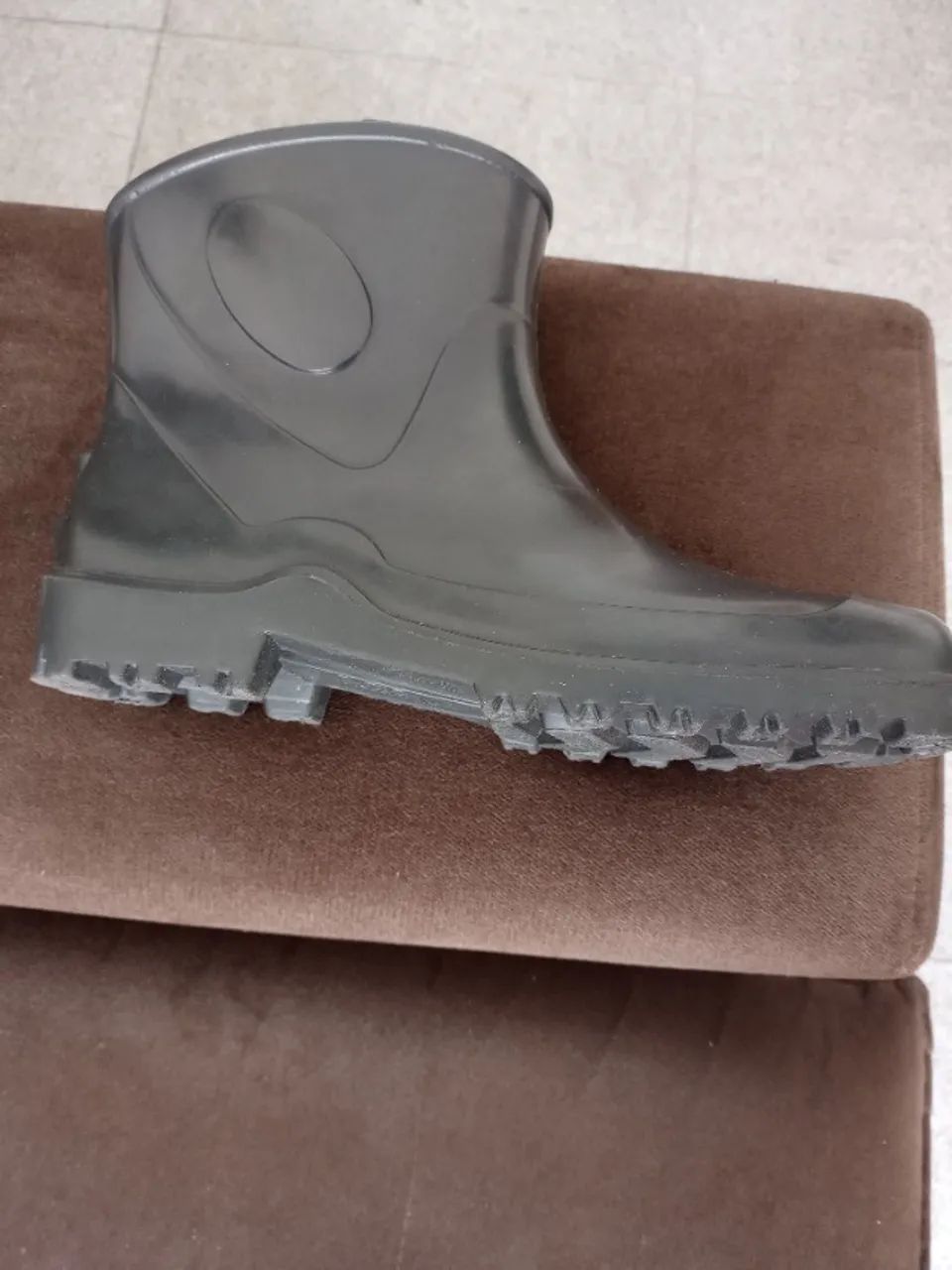 Bota de PVC preta *39*