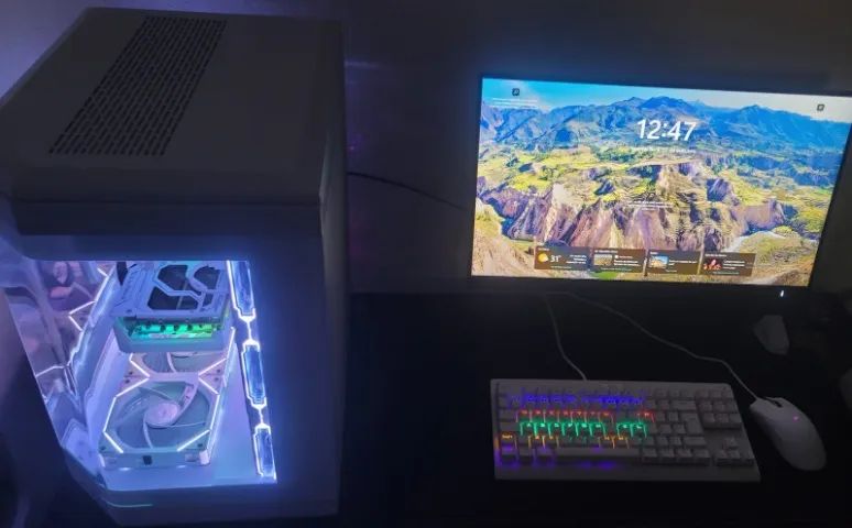 PC Gamer Completo RX 9070 XT Branco - Foto 3