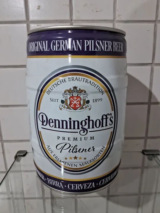 BARRIL DE CHOPP  Denninghof (vazio) 5 litros para decoração de ambientes. - Foto 2