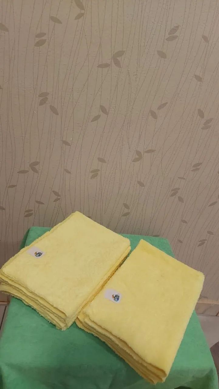 Pano de Micro fibra Verde ou Amarelo - Foto 6