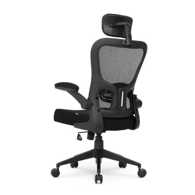 Cadeira Escritório Tela Mesh ZAION Preta Ergonômica com Cabeceira Ajustável Conforto 20098 - Foto 6