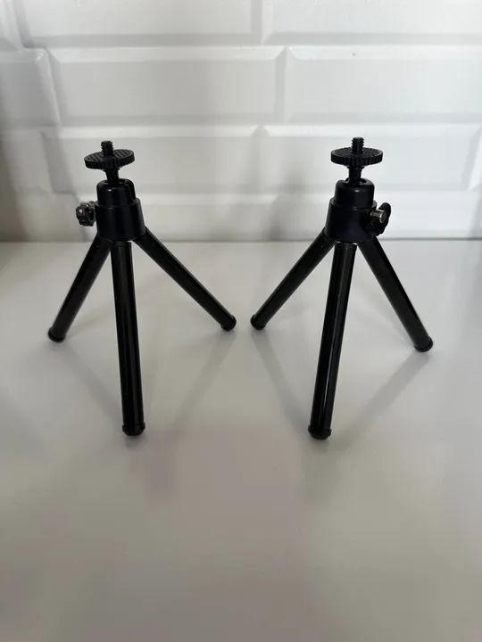 2 Tripés para Câmera/Celular - Mini Tripé Flexível - Foto 3