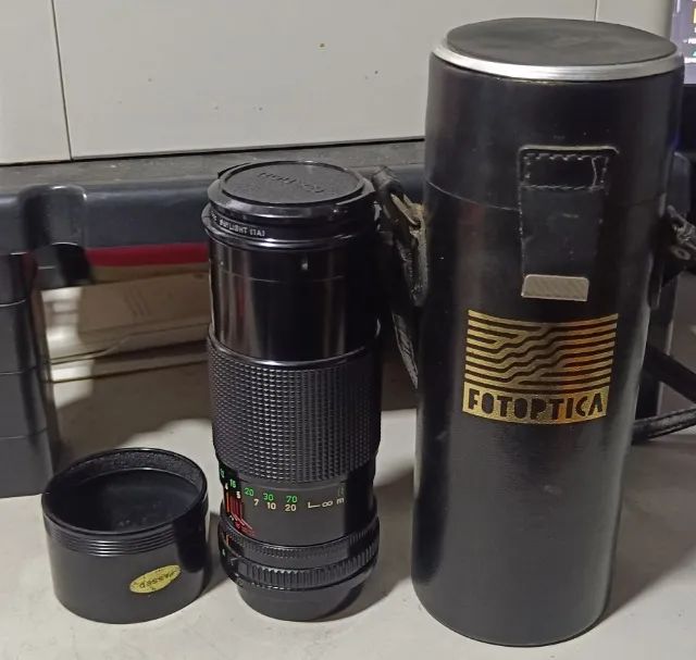 Lente De Zoom Canon Lens Fd 70 150mm F 4.5 Ótmo Estado