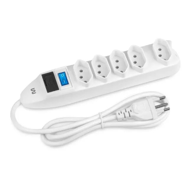 Filtro de Linha Multilaser 5 Tomadas Cabo 1.20m - WZetta - Foto 2