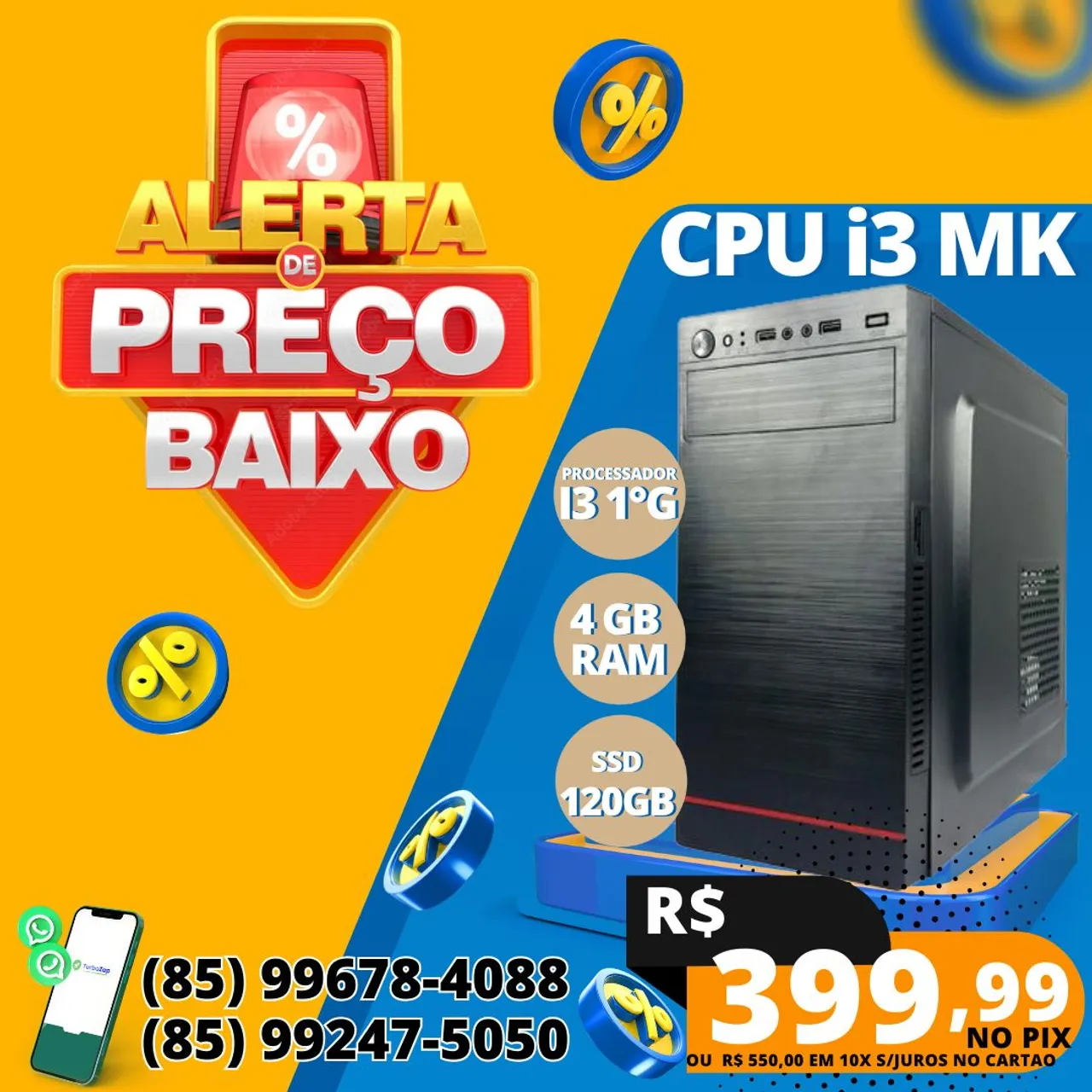 CPU i3 MK - Oferta Imperdível!